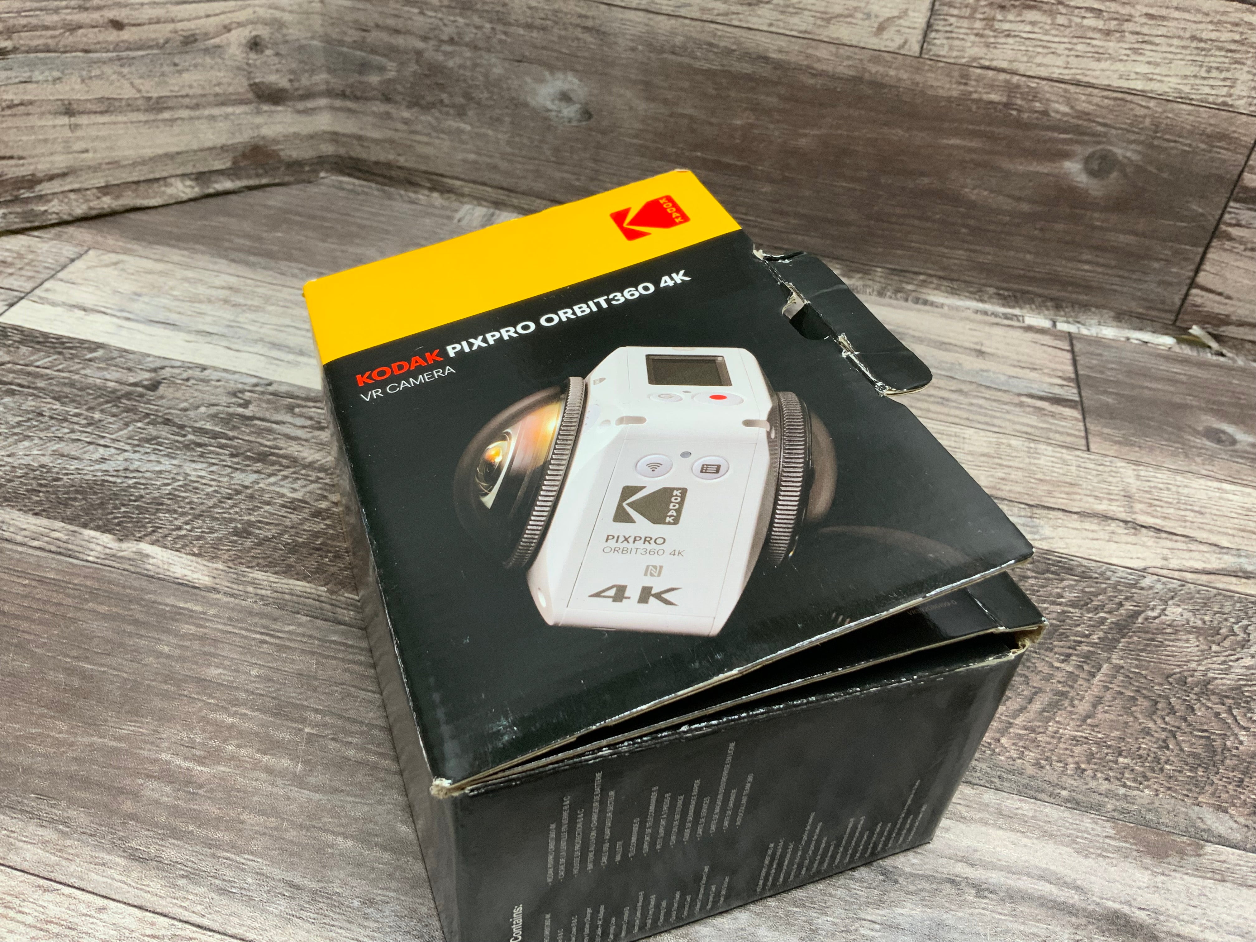 KODAK PIXPRO ORBIT360 4K 360° VR Camera Adventure Pack **FOR PARTS/NOT WORKING** (8094646501614)